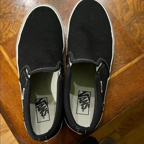 Vans Slip-On Skate Shoe - Black - Picture 4 of 6